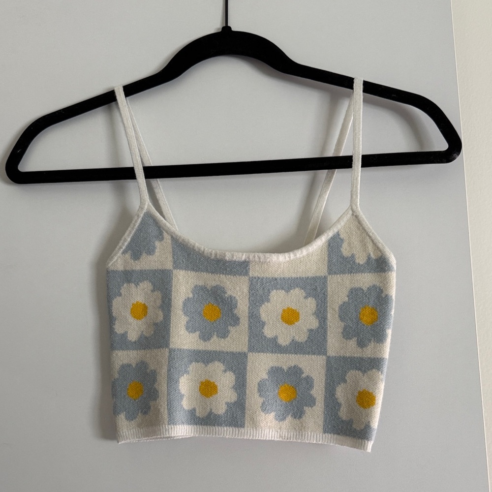 Floral Knit Top